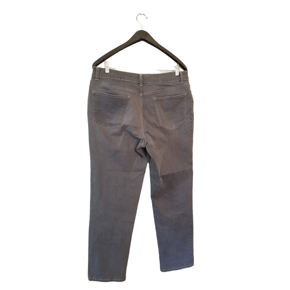 Talbots Signature Women's Gray Pants Size 12 (36/37) Inseam 27.5 in stretch - Picture 2 of 8